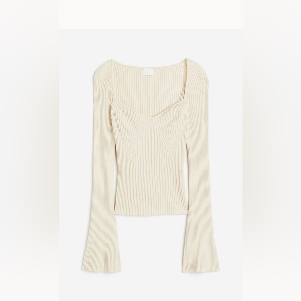 H&M RIB-KNIT SWEATER!